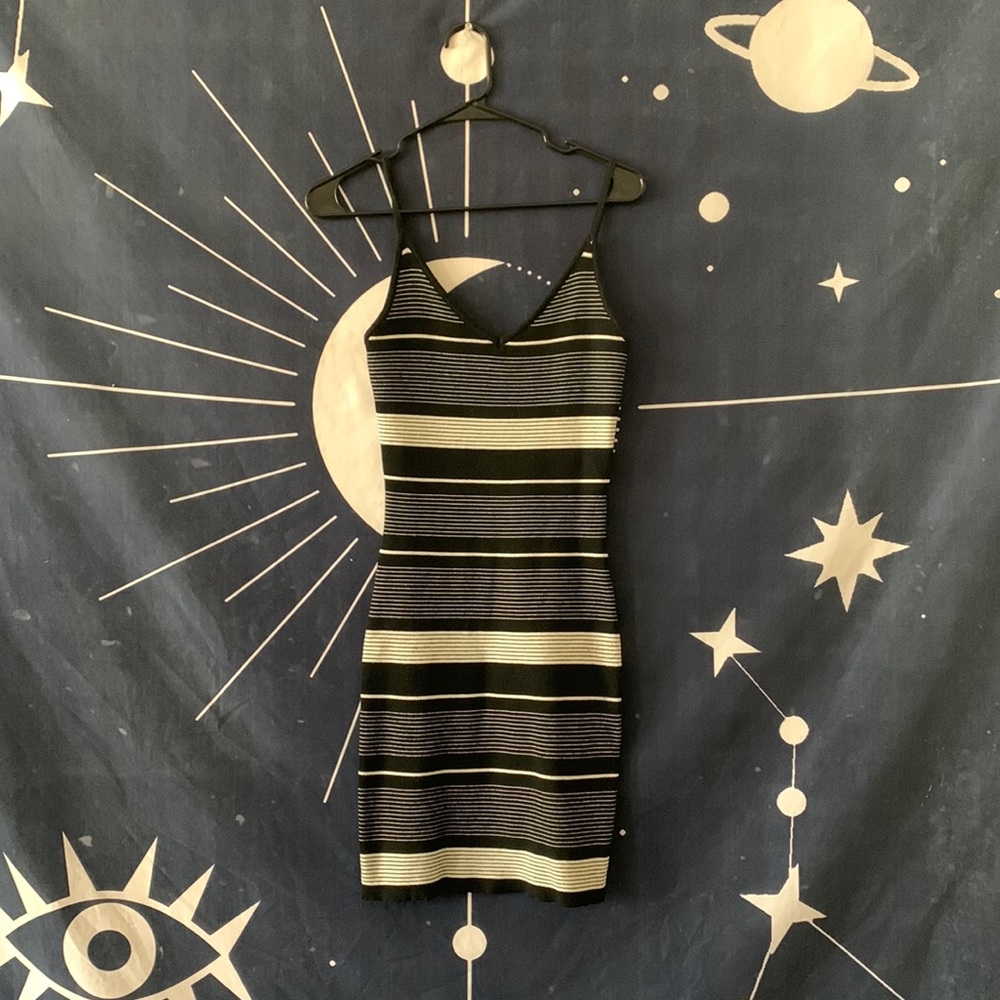 Striped Bodycon Dress